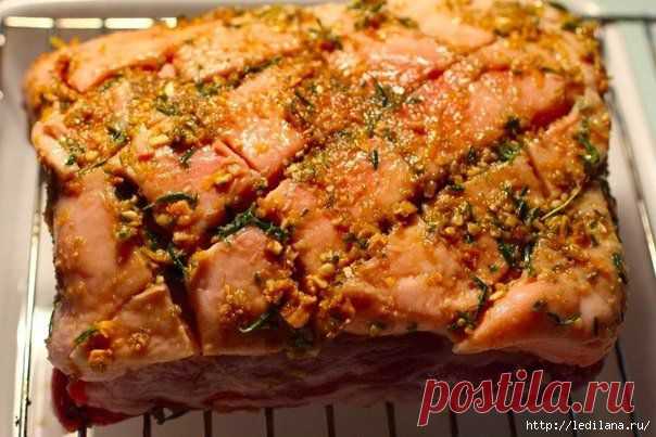 Свинина с ароматной корочкой