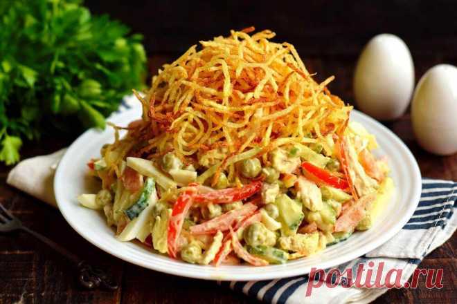 Салат с картофелем Пай
Рецепт вкусного и сытного салата, который можно подать, как на праздничный стол, так и к повседневной трапезе. Мясной салат дополняем сочными овощами — помидором, огурцом …
Читай дальше на сайте. Жми подробнее ➡