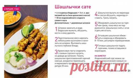Шашлычки сате (индонезийская кухня)