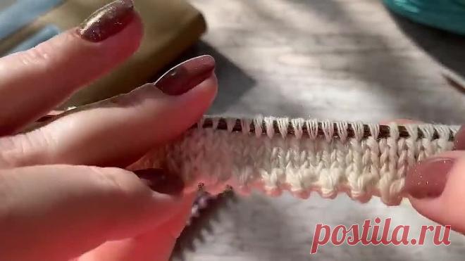 ПРОСТОЙ ШИКАРНЫЙ НАБОР ПЕТЕЛЬ ЗУБЧИКАМИ