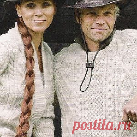 Свитер с косами — вдохновение рукодельницы