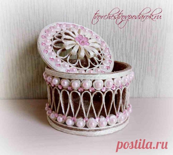 Маленькие шкатулки из джута | Джутовая филигрань Маленькие шкатулки из джута своими руками.Джутовая филигрань мастер-класс для начинающих схемы узоров.Круглая красивая шкатулка своими руками