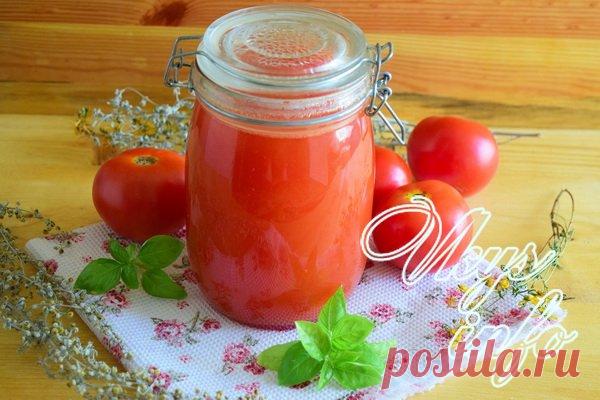 Томатный сок в мультиварке на зиму – рецепт с фото