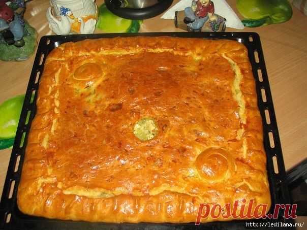 Любимый рецепт. Бабушкин КУРНИК!