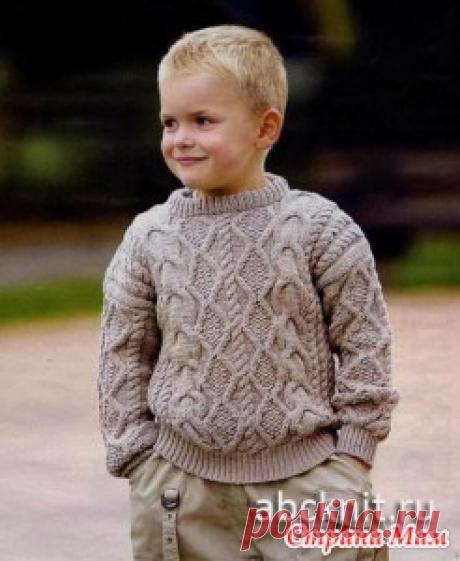 Свитер для мальчика - Вязание - Страна Мам