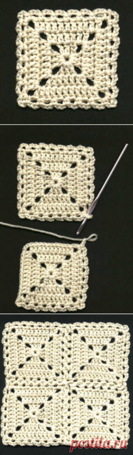 Flat Braid Square Joining Method