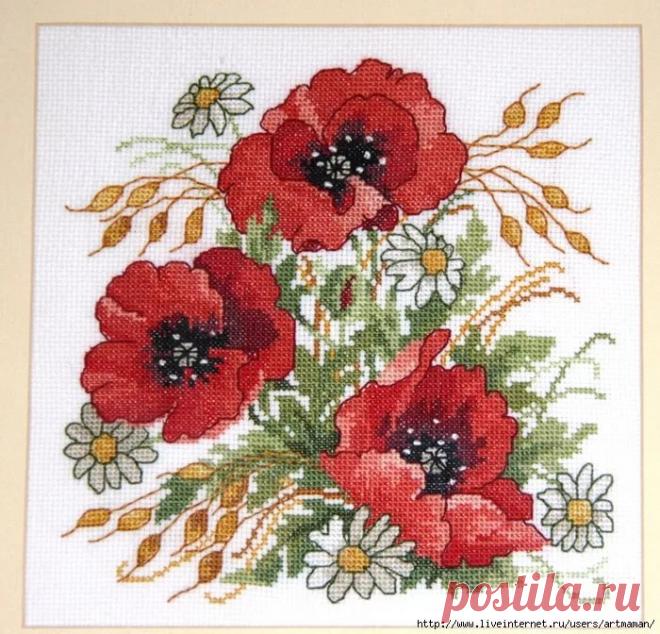вышитые маки: 10 тыс изображений найдено в Яндекс.Картинках