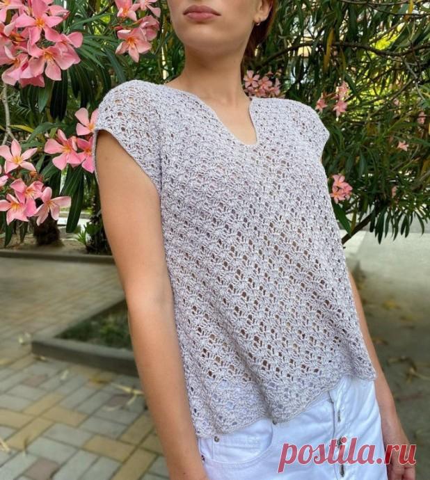 Узор для топа крючком Конкурс 