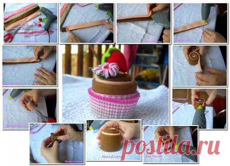 Вкусняшки из фетра.