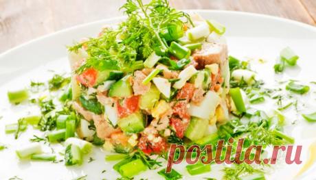 Салат из печени трески рецепт приготовления