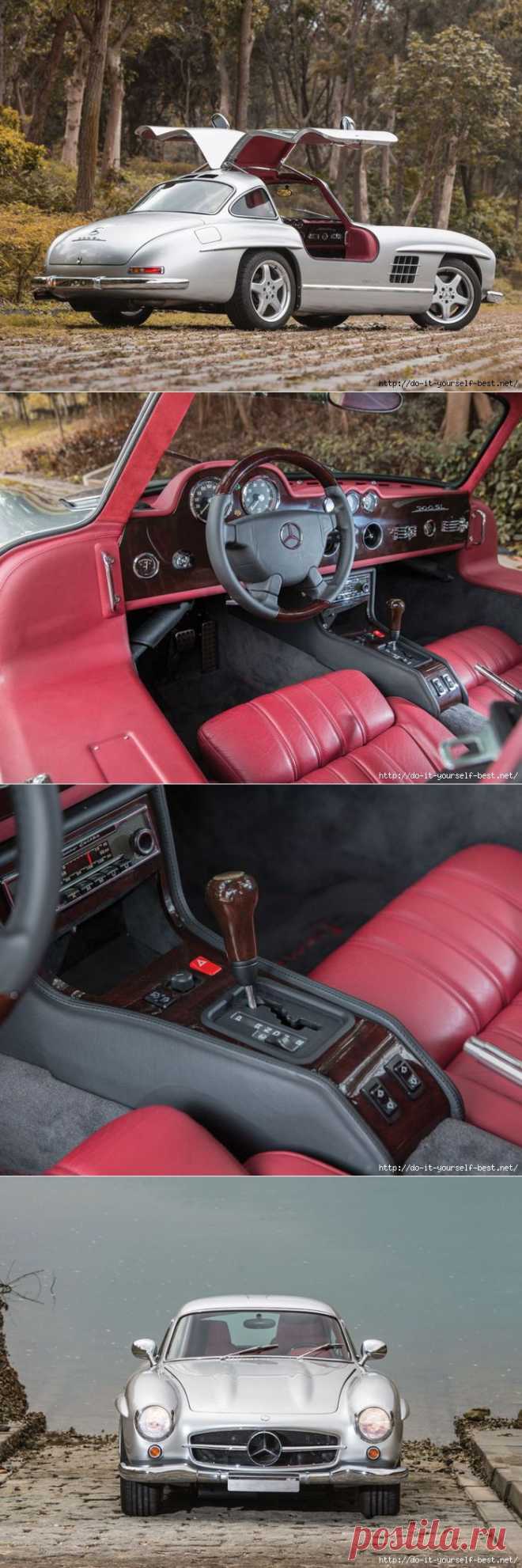 Уникальный Mercedes-Benz 300SL AMG.
