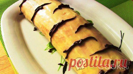 Рулет со сгущёнкой "Берёзка"