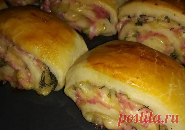 Вкусный рецепт. Сытные рулетики «на скорую руку»: простой вариант | КуЛИНАРИЯ | Яндекс Дзен