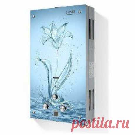 Купить Водонагреватель проточный газовый Oasis Glass 20 SG / 20 кВт / 10 л / вертикальная / голубой цветок в Пензе, цена / Интернет-магазин &quot;Vseinet.ru&quot;.
Уникальный дизайн, компактный размер, подходящий для самых современных кухонь.
Полностью автоматический и энергонезависимый.
Наличие современной многоступенчатой системы безопасности
Возможность работы при пониженном давлении воды (от 0,02 МПа).
Регулятор «зима-лето» экономит до 40-50% газа в теплое время года.