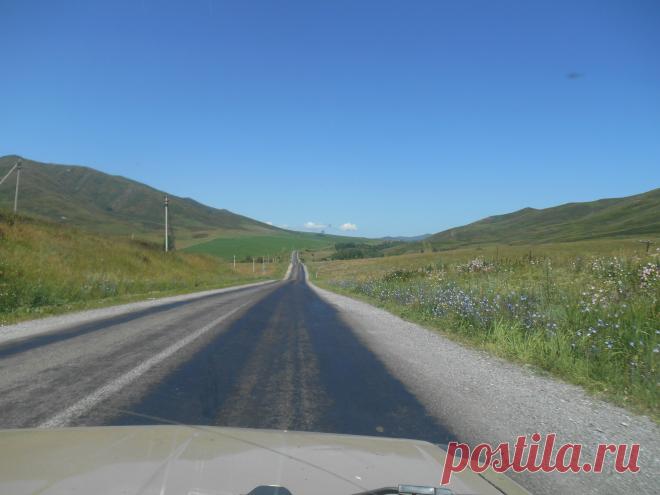 дорога на Зыряновск