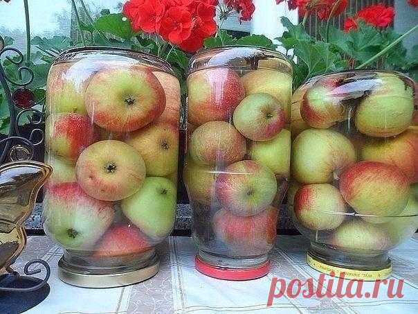 ЯБЛОКИ МОЧЕНЫЕ - САМЫЙ ПРОСТОЙ РЕЦЕПТ!