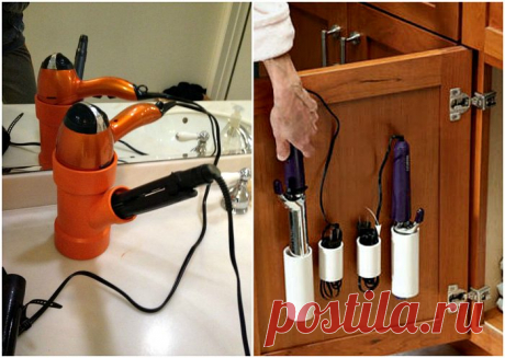 Гениальные идеи использования труб ПВХ / Как сэкономить