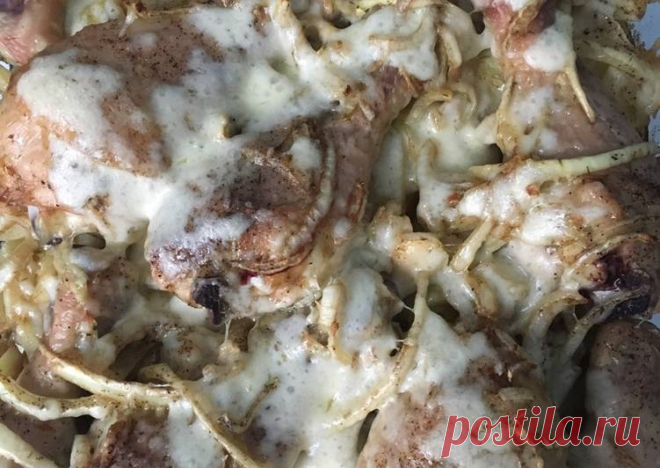 Запечённая картошка с куриными голенями - пошаговый рецепт с фото. Автор рецепта Олечка Бугрова . - Cookpad
