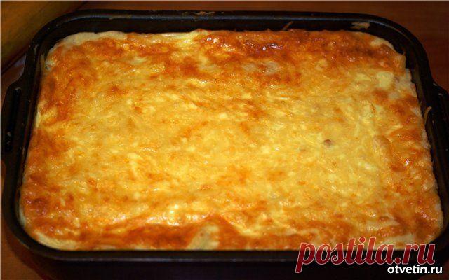 Быстрая картофельная запеканка. Можно есть хоть каждый день « Хозяюшкам