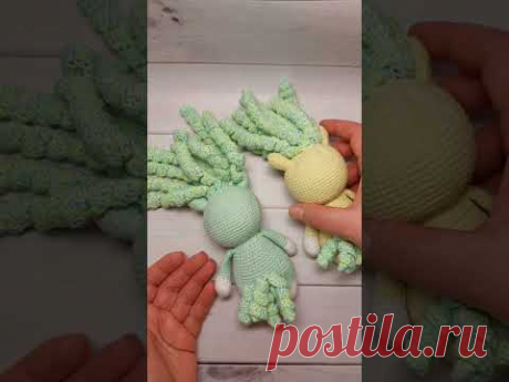 Муки выбора, у какой единорожки распустить гривен? #crochet #knitting #handmade #вязание #amigurumi