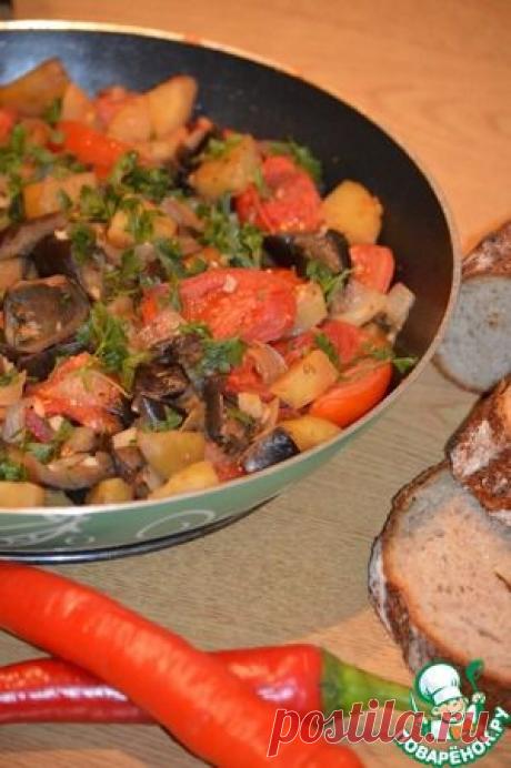 Аджапсандали - кулинарный рецепт