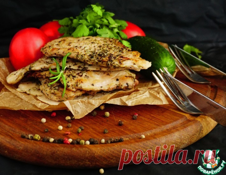 Жареная куриная грудка в пергаменте – кулинарный рецепт
