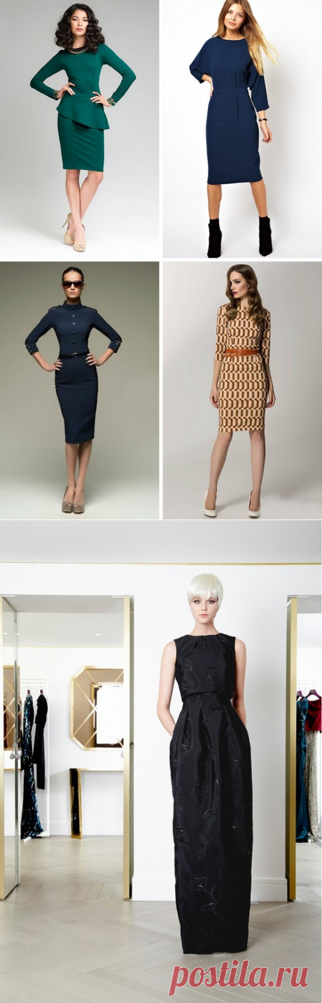 Модные прямые платья 2017-2018 фото, красивые платья прямого покроя вечерние и свадебные