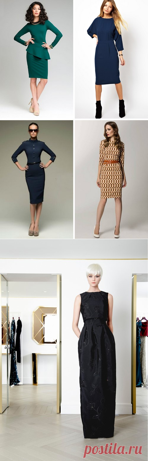 Модные прямые платья 2017-2018 фото, красивые платья прямого покроя вечерние и свадебные