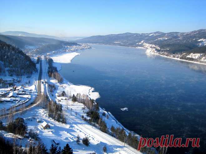 Дивногорск. Сибирь.