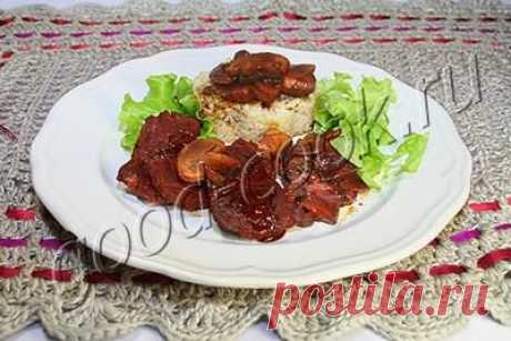 ГОВЯДИНА С ГРИБАМИ, ТУШЕНАЯ В СОЕВОМ СОУСЕ (home.eat.kolobok) : Рассылка : Subscribe.Ru