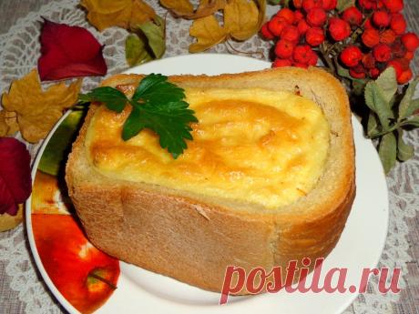 Жульен в хлебе с тыквой - Кормежка.ру