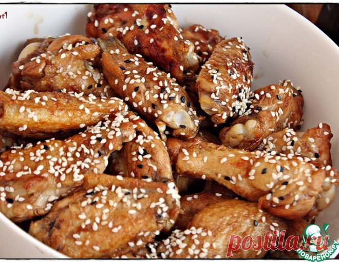 Куриные крылышки по-корейски – кулинарный рецепт