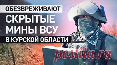 «Детские игрушки заминированные»: сапёры рассказали о ловушках ВСУ в Курской области. Военкор RT Саргон Хадая показал, как российские сапёры очищают территорию Курской области от опасных «подарков» ВСУ. Перед отступлением противник минировал дома, сельскохозяйственные угодья и такие жизненно важные объекты, как газопроводы, котельные, линии электроснабжения и связи, а также дороги и мосты. Военнослужащие находят различные виды боеприпасов, в том числе натовские, некоторые из них запрещены…