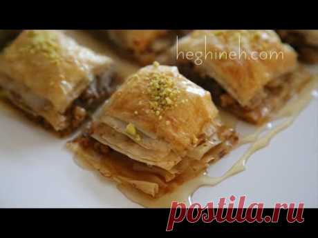 Փախլավա - Homemade Baklava Recipe - Հեղինե - Կրկնություն - Heghineh Cooking Show in Armenian