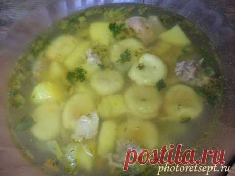 Суп с клёцками (галушками)