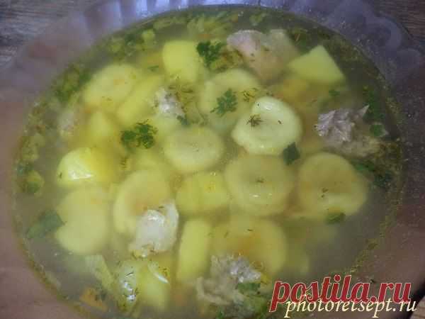 Суп с клёцками (галушками)