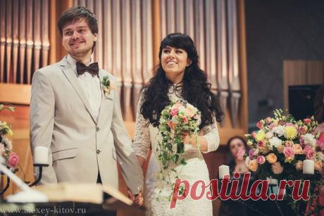 Нежная свадьба Юлии и Александра