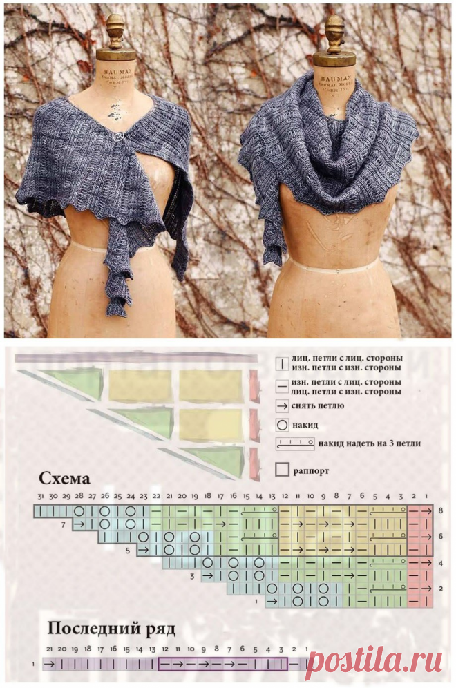 Бактус спицами - 17 моделей со схемами, описанием и видео для начинающих