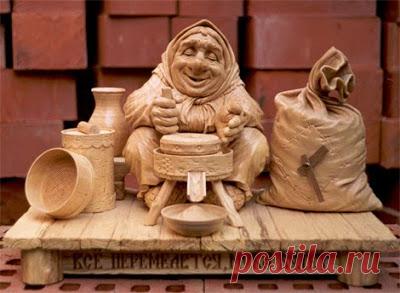 16 Outstanding sculptures in wood from Russia | Curious, Funny Photos / Pictures