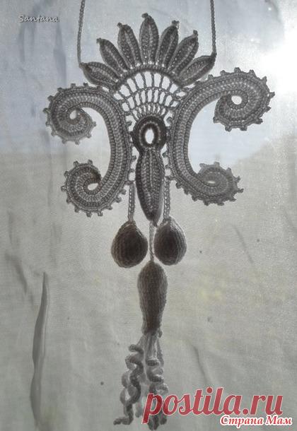 Украшение по мотивам старинного мотива - Вязание - Страна Мам