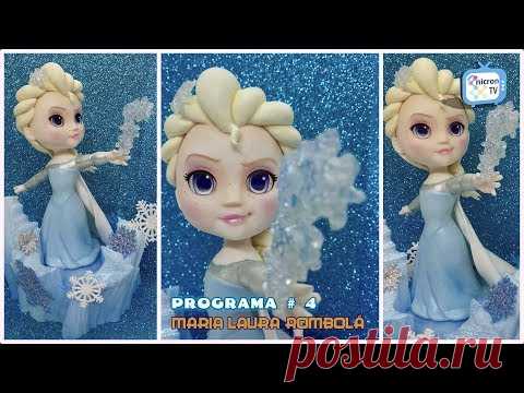 NICRON TV - Como modelar Elsa (Frozen) por Maria Laura Rombolá