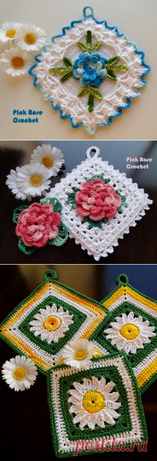\ PINK ROSE CROCHET /: Resultados da pesquisa pega panelas quadradinho granny