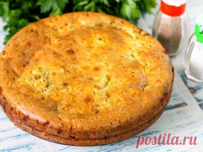 Пирог с капустой и яйцами