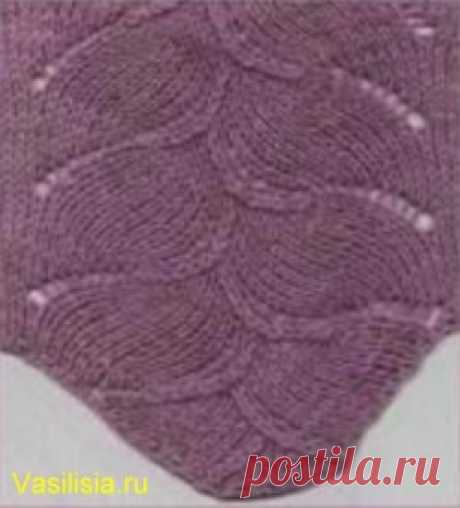 Ажурный край 2 | Вязание спицами и крючком