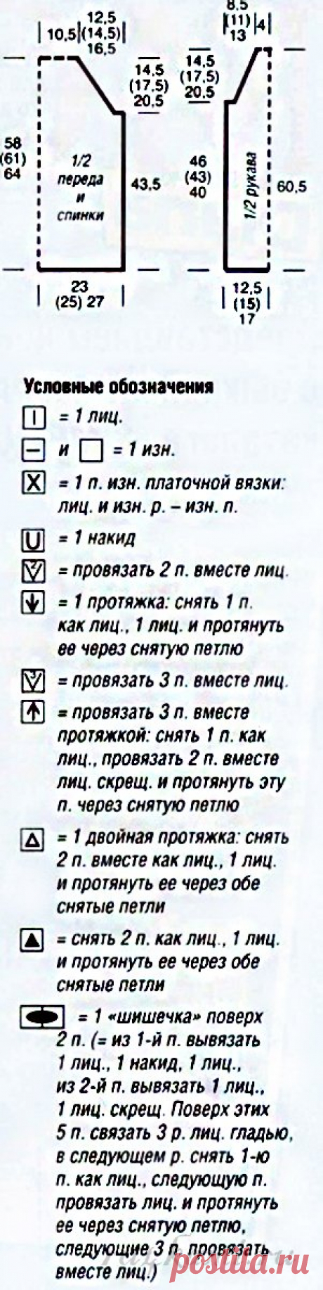 Ажурный пуловер спицами » Сайт &quot;Ручками&quot; - делаем вещи своими руками
