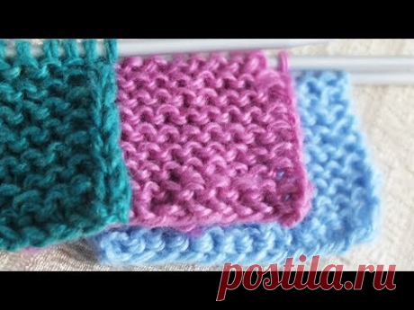 ❤ТРИ ВИДА КРОМОЧНЫХ ПЕТЕЛЬ| КРОМОЧНЫЙ КРАЙ «КОСИЧКОЙ», УЗЕЛКОВЫЙ, ДВОЙНЫЕ КРОМОЧНЫЕ (СПИЦАМИ)