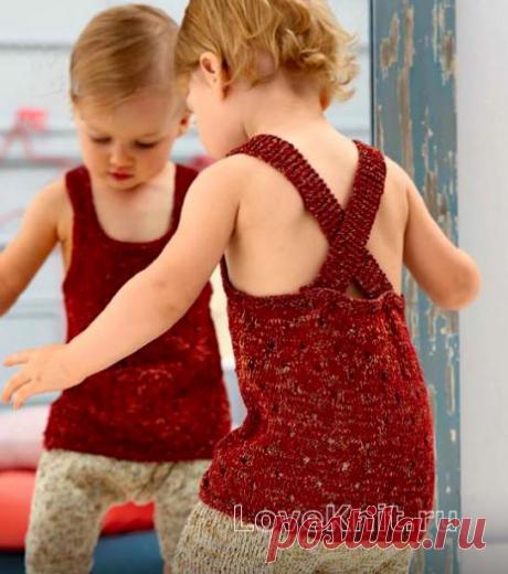 Шорты для ребенка песочного цвета схема » Люблю Вязать