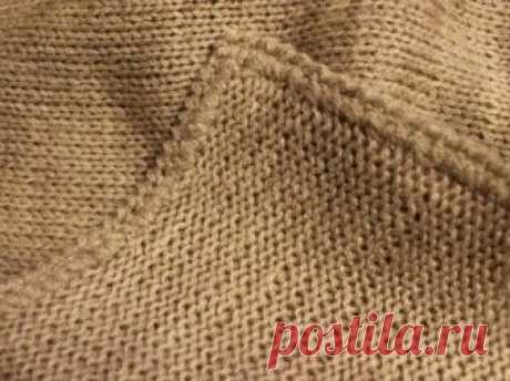 Учимся обрабатывать край изделия из категории Интересные идеи – Вязаные идеи, идеи для вязания