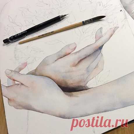 First step 😌 А замечали, что работа как снежный ком: то пусто, то густо?) И как раз, когда проекты заполнят весь график, муза тоже тут как тут😄