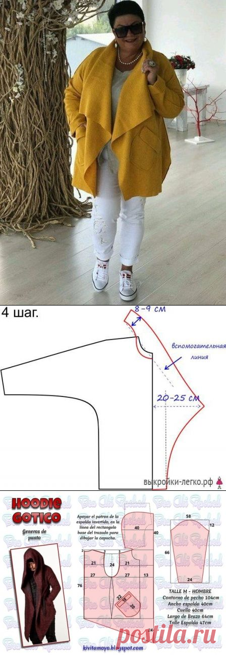 Накидки: моделирование — Сделай сам, идеи для творчества - DIY Ideas